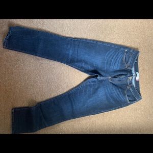 CAbi High Straight Jeans, EUC 12